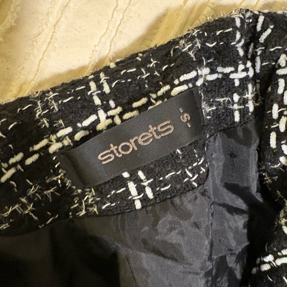 Storets - Black & White Tweed “Ayla” Skort Set - S (fits XS) - Picture 5 of 5